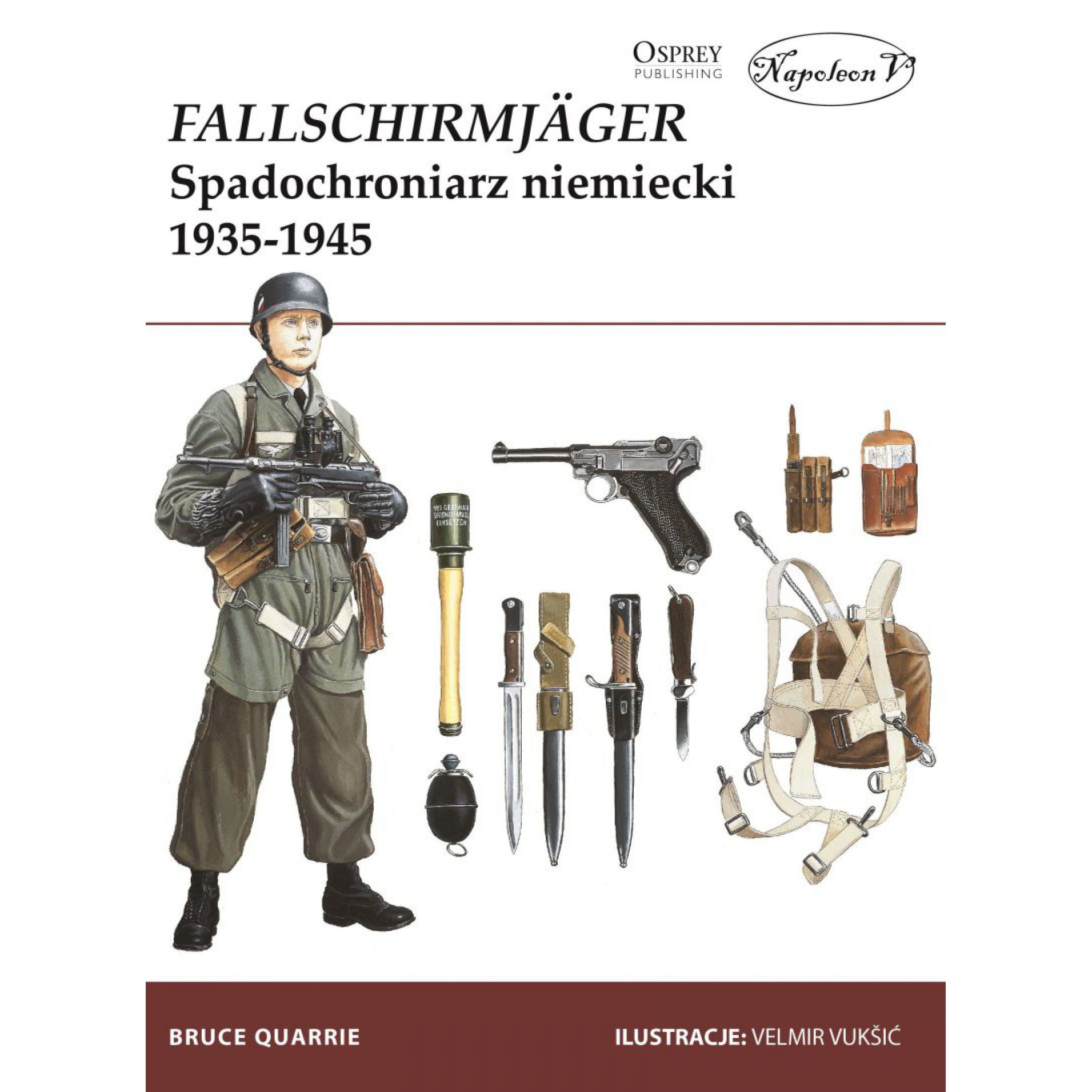 Fallschirmjäger. Spadochroniarz niemiecki 1935-1945